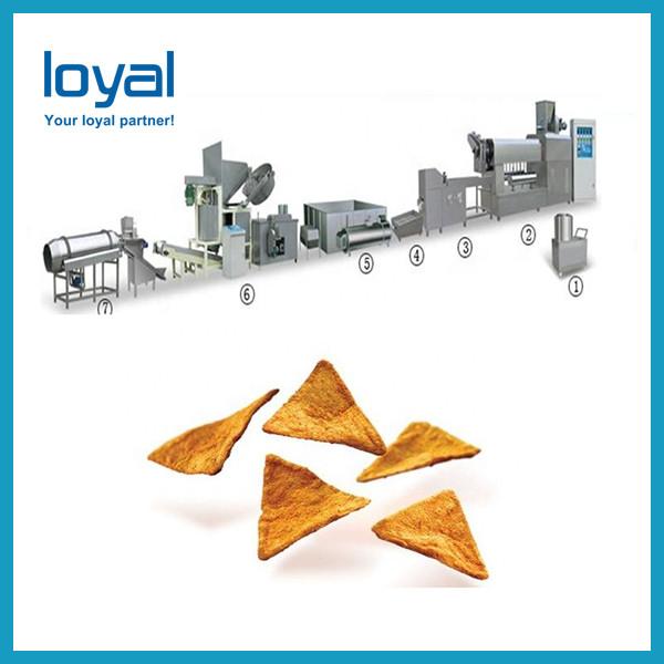 Peanuts/potato chips/bugle chips/fried snack pellets double rollers flavoring machine
